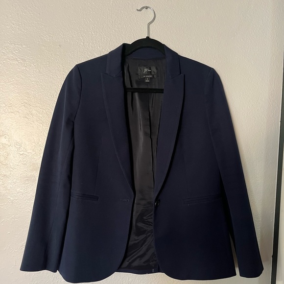 J Crew Bi Stretch Wool Blazer - Picture 2 of 3